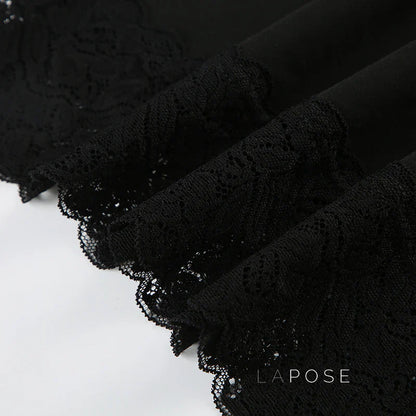 Adalae Bodycon Lace Mini Skirt