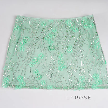 Dakoda Star Sequin Mini Skirt