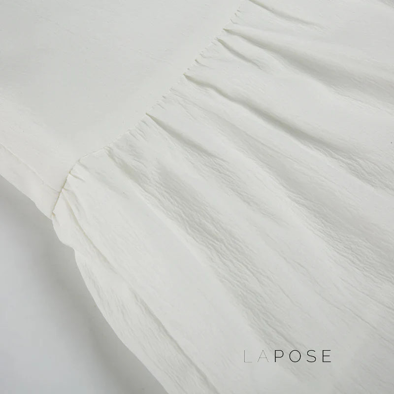 Jenesis Lace Bow Mini Skirt