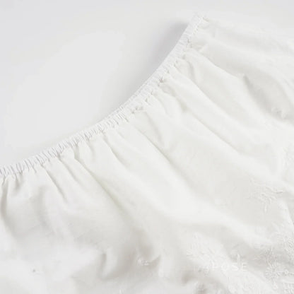 Kalee Low-Rise Lace Mini Skirt