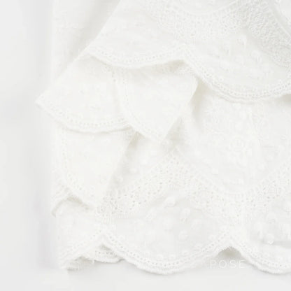 Kalee Low-Rise Lace Mini Skirt