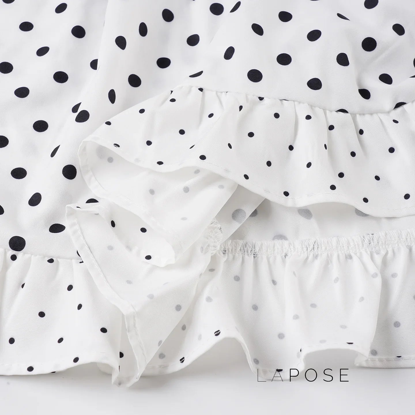 Leeanna Layered Polka Dot Skirt