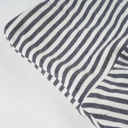 Shelby Knit Striped Pleated Skirt