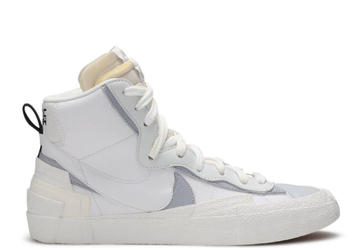Blazer Mid Sacai White Grey