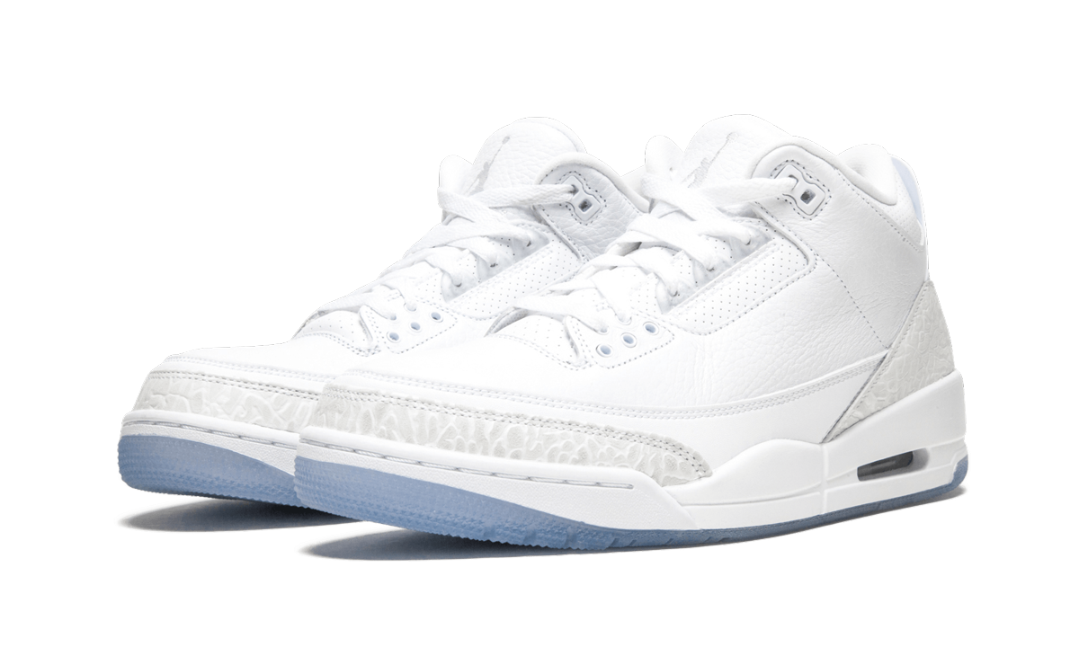 3 Retro "Pure White" 136064 111