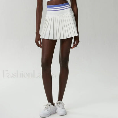 Pleated Tennis High Waist Sport Skirt