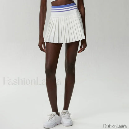 Pleated Tennis High Waist Sport Skirt